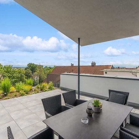 Anytime - Penthouse Mit Terrasse Und Bergsicht Apartment ฟรีดริชส์ฮาเฟน ภายนอก รูปภาพ