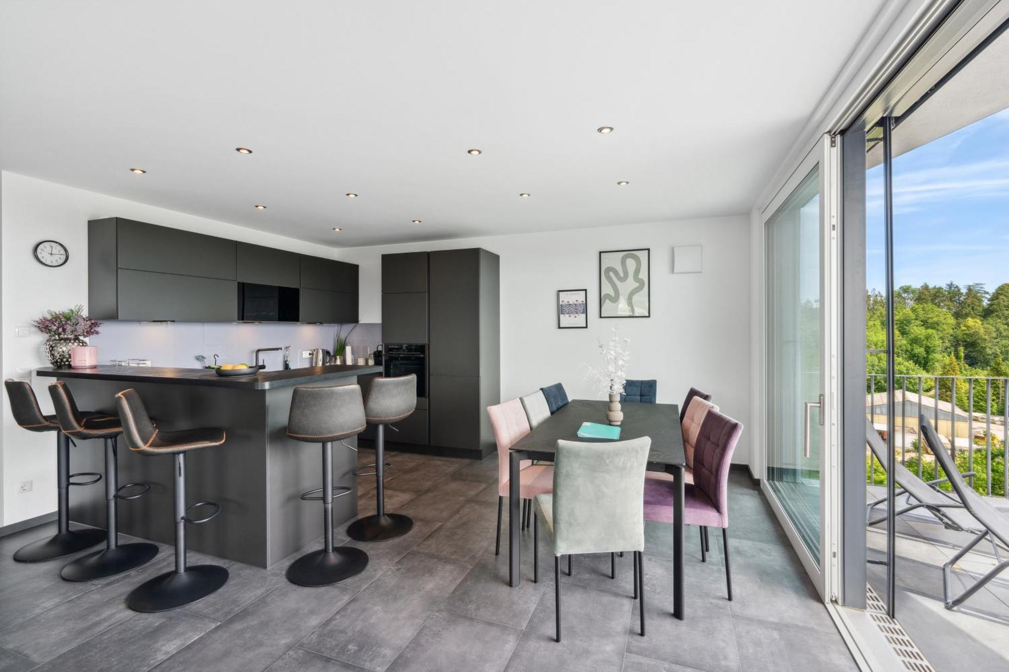 Anytime - Penthouse Mit Terrasse Und Bergsicht Apartment ฟรีดริชส์ฮาเฟน ภายนอก รูปภาพ